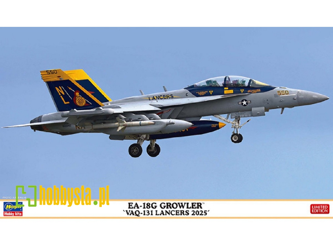 Boeing Ea-18 G Growler -v Aq-131 Lancers (2025) - zdjęcie 1