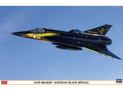 Saab J35 ö Draken - Austrian Black Special - zdjęcie 1