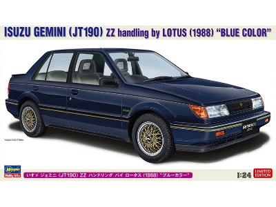 Isuzu Gemini (Jt190) Zz Handling By Lotus (1988) Blue Color - zdjęcie 1