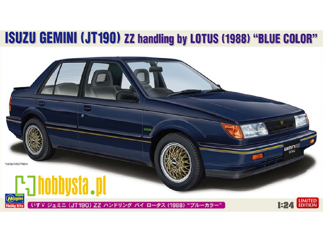 Isuzu Gemini (Jt190) Zz Handling By Lotus (1988) Blue Color - zdjęcie 1