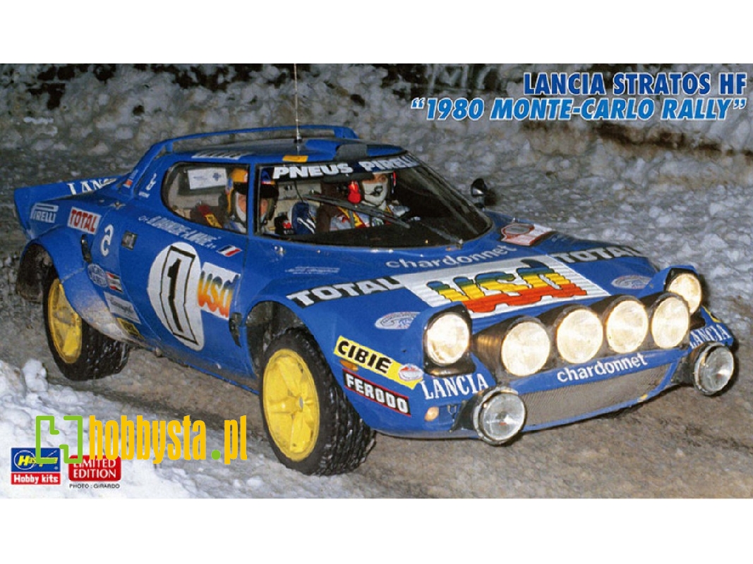 Lancia Stratos Hf - 1980 Monte-carlo Rally - zdjęcie 1