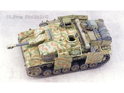 StuH 42 Ausf.G późny - z pełnym wnętrzem - ZAWIERA CZAPKĘ M43 - zdjęcie 3