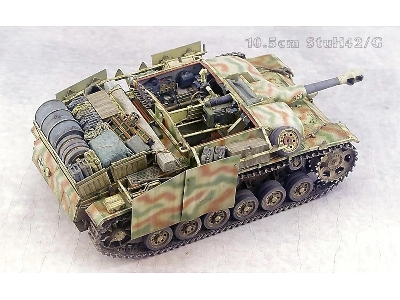 StuH 42 Ausf.G późny - z pełnym wnętrzem - ZAWIERA CZAPKĘ M43 - zdjęcie 4