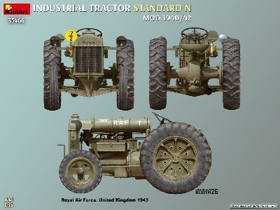 Standard N Industrial Tractor. Mod.1940/42 - zdjęcie 2