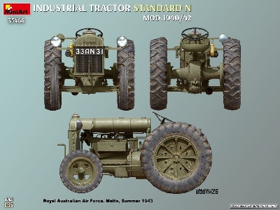 Standard N Industrial Tractor. Mod.1940/42 - zdjęcie 6