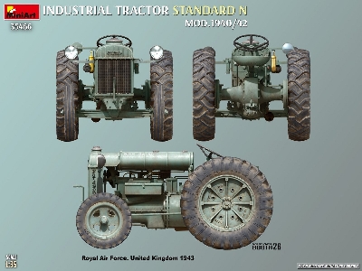 Standard N Industrial Tractor. Mod.1940/42 - zdjęcie 8