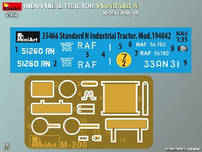 Standard N Industrial Tractor. Mod.1940/42 - zdjęcie 9