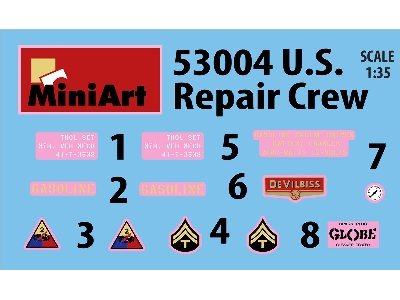 Us Repair Crew With Equipment (3 Figures) - zdjęcie 2