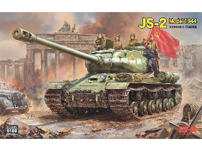 IS-2 Model 1944 with  workable tracks - zdjęcie 1