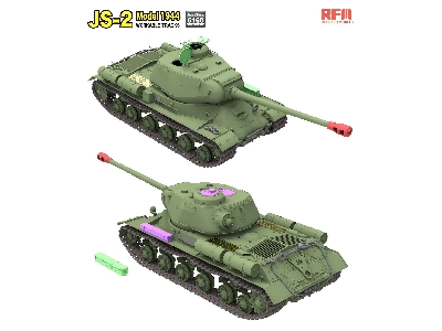 IS-2 Model 1944 with  workable tracks - zdjęcie 3
