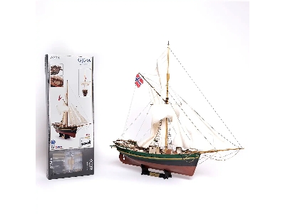 Gjøa Model Ship: Amundsen's Arctic Vessel - zdjęcie 3