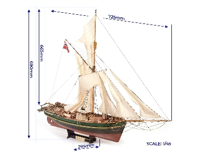 Gjøa Model Ship: Amundsen's Arctic Vessel - zdjęcie 5