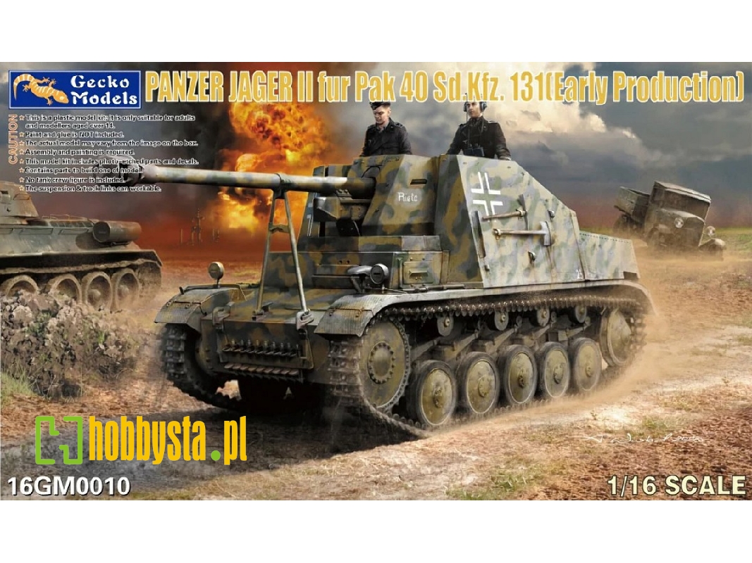 Panzerjager Ii (Marder Ii) With Pak40 - Sd.Kfz. 131 (Early Production) - zdjęcie 1