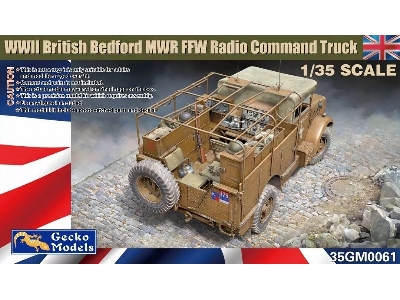 Wwii British Bedford Mwr Ffw Radio Command Truck - zdjęcie 1