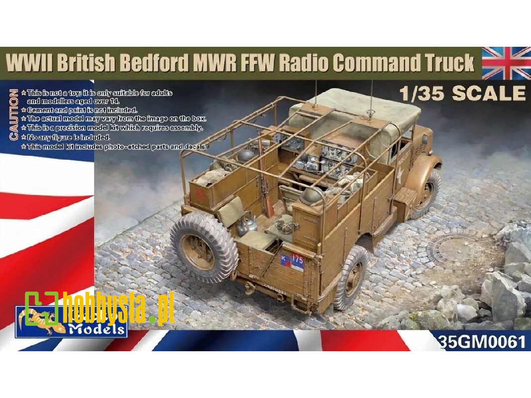 Wwii British Bedford Mwr Ffw Radio Command Truck - zdjęcie 1
