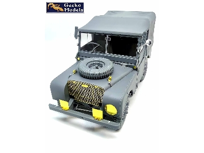 British Fv18001 Mk.1 80in 4x4 Utility Vehicle W/ Canvas Roof Top (Early Prod.) - zdjęcie 6