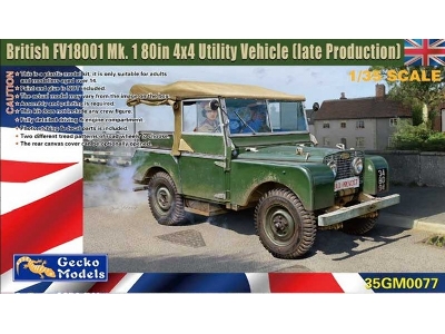 British Fv18001 Mk.1 80in 4x4 Utility Vehicle Late - zdjęcie 1