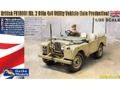 British Fv18001 Mk.2 80in 4x4 Utility Vehicle Late - zdjęcie 1
