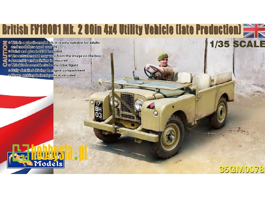 British Fv18001 Mk.2 80in 4x4 Utility Vehicle Late - zdjęcie 1