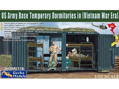 Us Army Base Temporary Dormitories In (Vietnam War Era) - zdjęcie 1