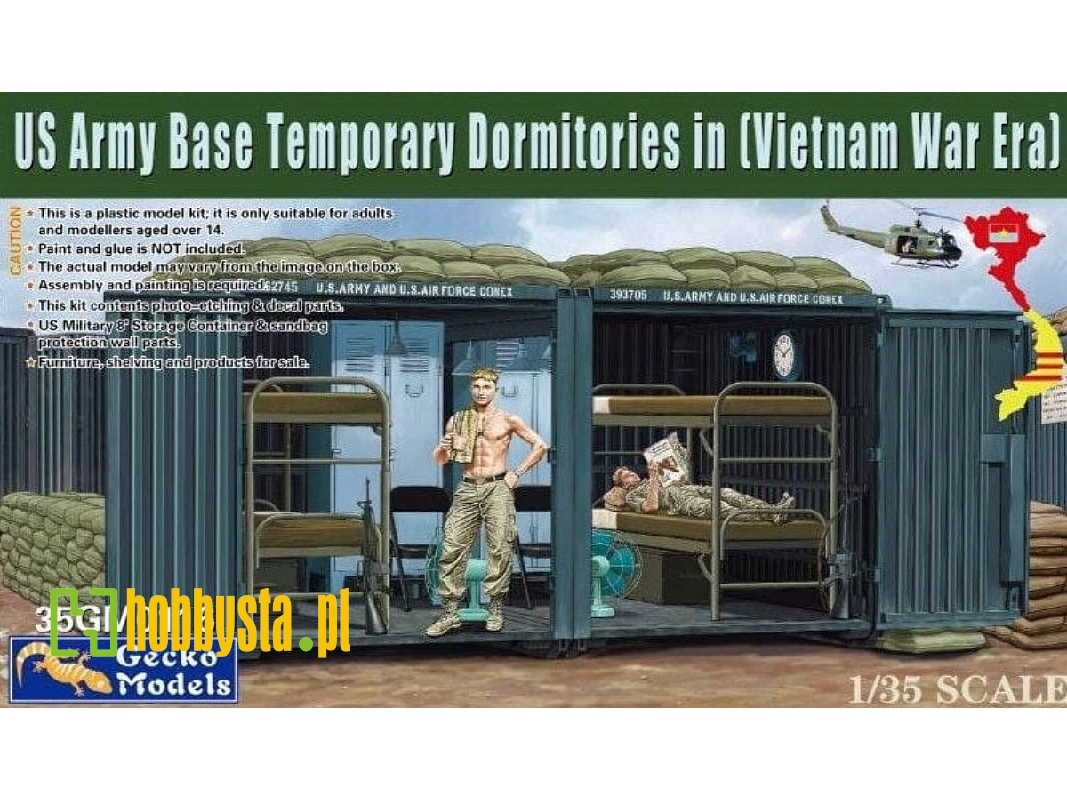 Us Army Base Temporary Dormitories In (Vietnam War Era) - zdjęcie 1