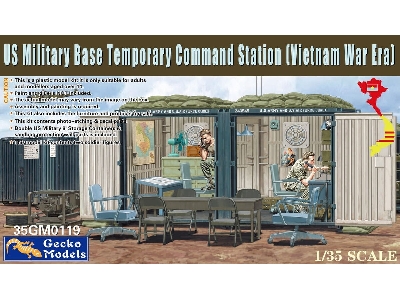 Us Military Base Temporary Command Station (Vietnam War Era) - zdjęcie 1