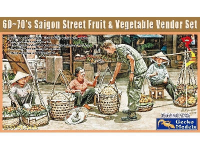 Saigon Greengrocer 1960s-1970s Figure Set - zdjęcie 1