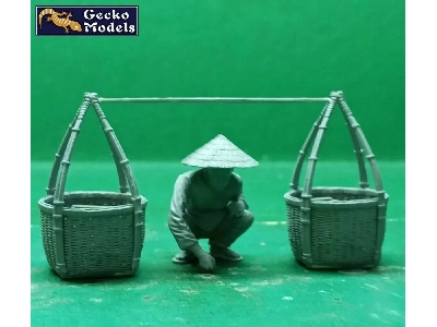 Saigon Greengrocer 1960s-1970s Figure Set - zdjęcie 4