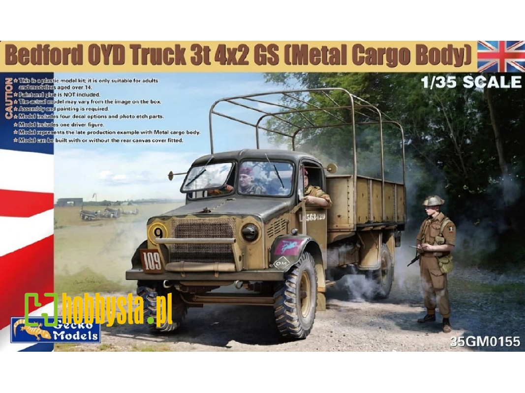 Bedford Oyd Truck 3t 4x2 Gs (Metal Cargo Body) - zdjęcie 1