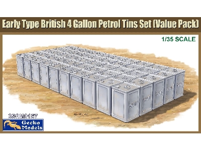 Early Type British 4 Gallon Flimsies (Value Pack) - zdjęcie 1