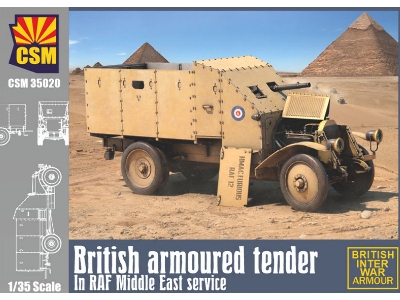 British Armoured Tender - Raf Middle East Service - zdjęcie 1