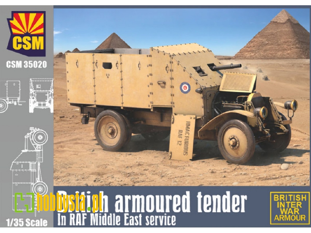 British Armoured Tender - Raf Middle East Service - zdjęcie 1