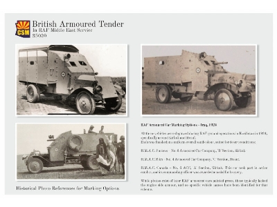 British Armoured Tender - Raf Middle East Service - zdjęcie 7