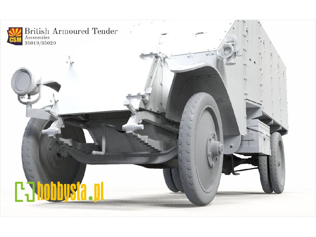 Universal Tread Tires For British Tender (3d-printed) - zdjęcie 1