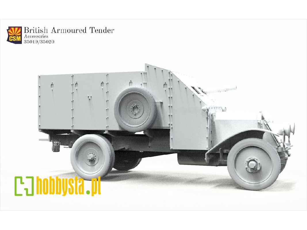 British Tender Spare Wheel Set (3d-printed) - zdjęcie 1