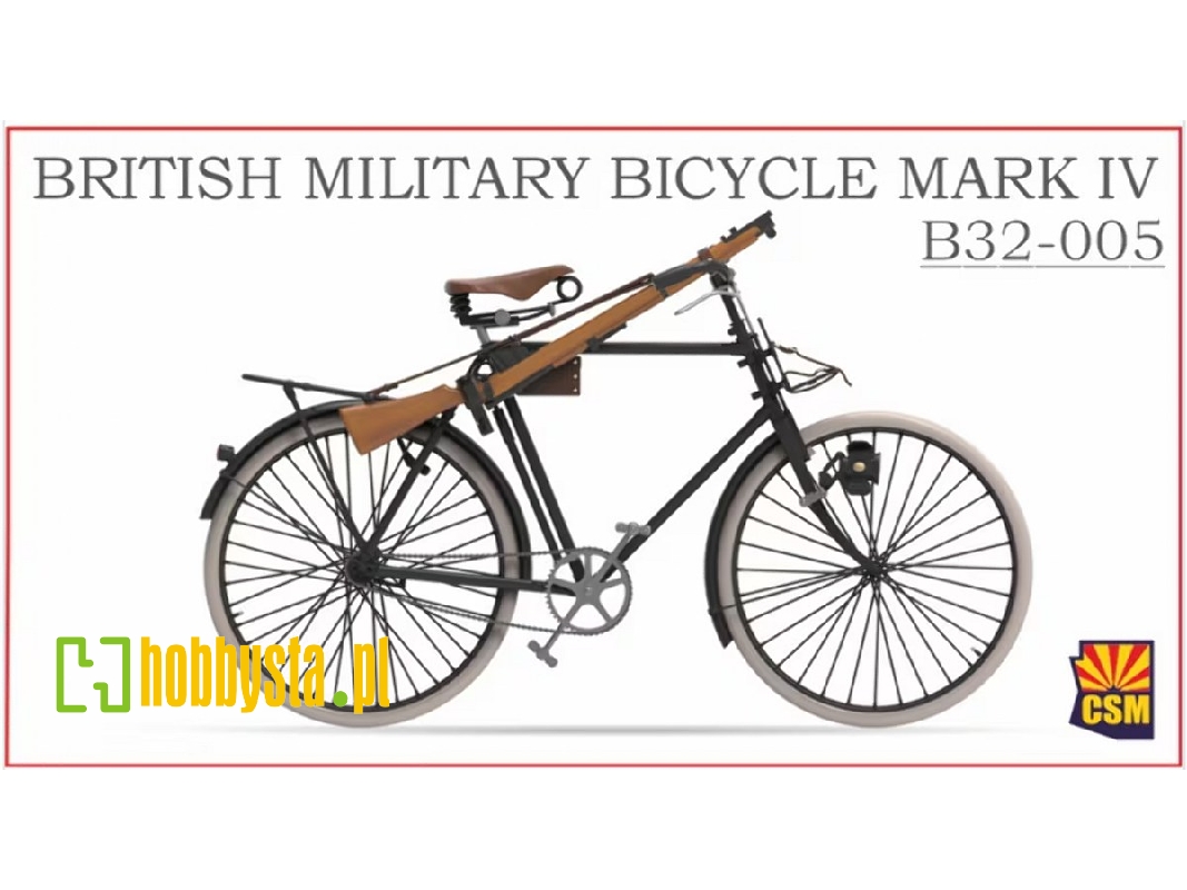 British Military Bicycle Mark Iv (3d-printed) - zdjęcie 1