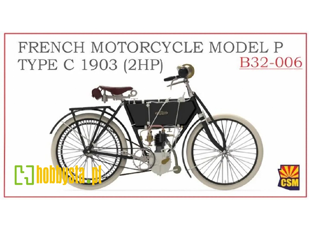 French Motorcycle Model P - Type C (1903) - zdjęcie 1