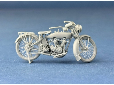 Us Model J Military Motorcycle 1916-1918 (3d-printed) - zdjęcie 4