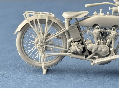 Us Model J Military Motorcycle 1916-1918 (3d-printed) - zdjęcie 5