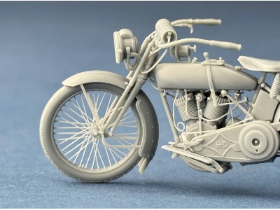 Us Model J Military Motorcycle 1916-1918 (3d-printed) - zdjęcie 6