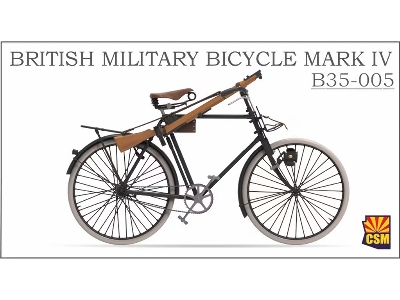 British Military Bicycle Mark Iv (3d-printed) - zdjęcie 1