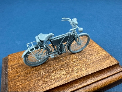 French Motorcycle Model P - Type C 1903  (3d-printed) - zdjęcie 4