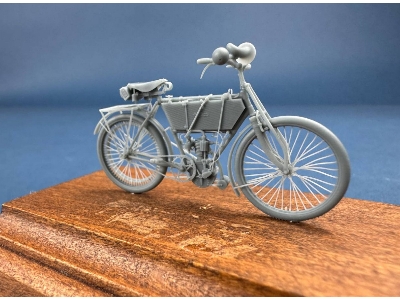 French Motorcycle Model P - Type C 1903  (3d-printed) - zdjęcie 5