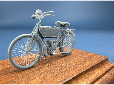 French Motorcycle Model P - Type C 1903  (3d-printed) - zdjęcie 7