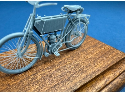 French Motorcycle Model P - Type C 1903  (3d-printed) - zdjęcie 8