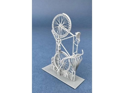 German Victoria Model 12 With Spring Wheels (1905 / 3d-printed) - zdjęcie 1
