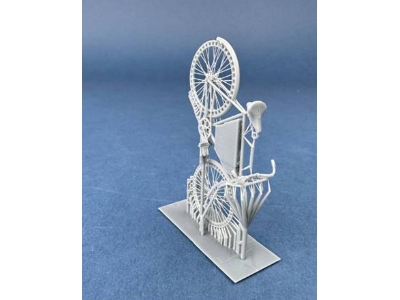 German Victoria Model 12 With Spring Wheels And Bag (1905 / 3d-printed) - zdjęcie 3