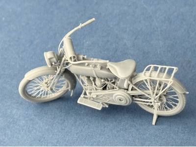 Us Model J Military Motorcycle 1916-1918 (3d-printed) - zdjęcie 3