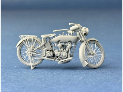 Us Model J Military Motorcycle 1916-1918 (3d-printed) - zdjęcie 5