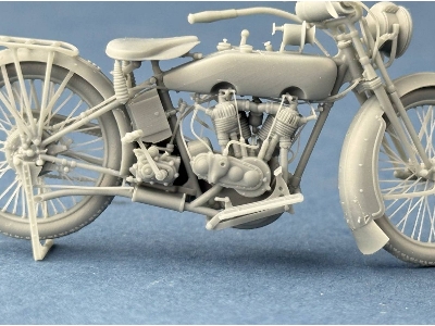 Us Model J Military Motorcycle 1916-1918 (3d-printed) - zdjęcie 7